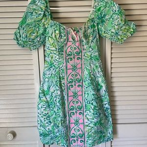 Lilly Pulitzer size 00 Floral Dress - Worn once